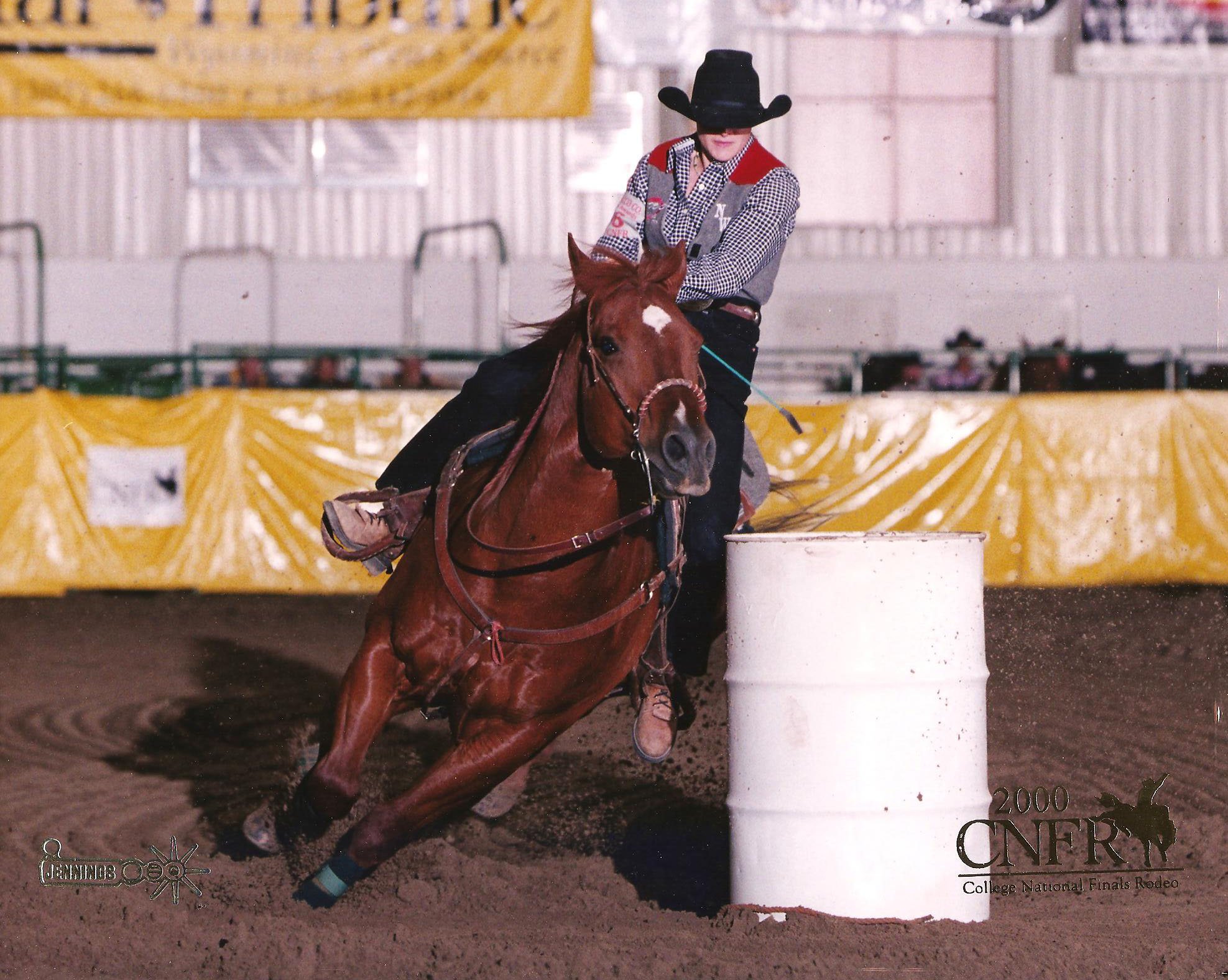 Frog at the 2000 College National Finals Rodeo